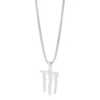 Ожерелье Magic Claw Trendy Men And Women Hip Hop Wild Titanium Steel ожерелья Chain Choker