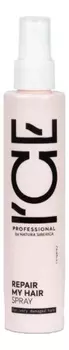 Cпрей-кондиционер для сильно поврежденных волос Ice Professional Repair My Hair Spray: Cпрей-кондиционер 100мл