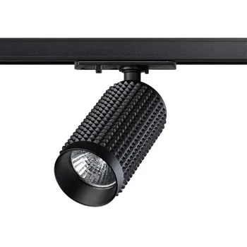 Светильник трековый однофазный трехжильный IP20 50W 220V MAIS NT21 085 черный Novotech PORT 370763