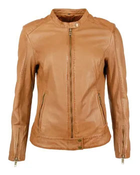 Кожаная куртка JCC "31024027", цвет Cognac