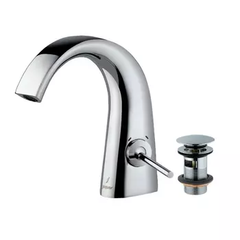 Смеситель для раковины Jaquar Arc ARC-CHR-87011BCLW хром