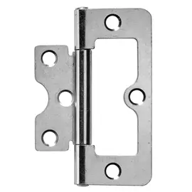 петля универсальная без врезки HETTICH 75х32мм 2шт сталь оцинкованная