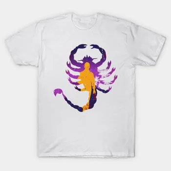 Футболка женская The Driving Scorpion Harajuku Print Kawaii футболка летняя женская футболка с коротким рукавом топ футболка S