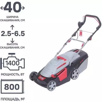 Газонокосилка электрическая AL-KO Comfort 40E, 1400 Вт, 40 см