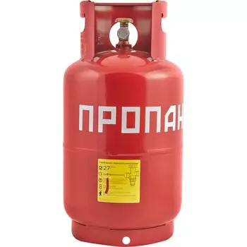 Газовый баллон с вентилем ВБ-2 с предохранительным клапаном 27 л
