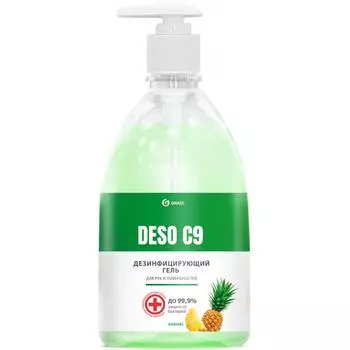 Гель чистящий дезинфицирующий Deso C9 «Ананас» 0.5 л