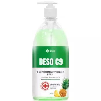 Гель чистящий дезинфицирующий Deso C9 «Ананас» 1 л