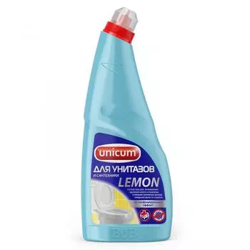 Гель для чистки унитаза Unicum Lemon 0.75 л