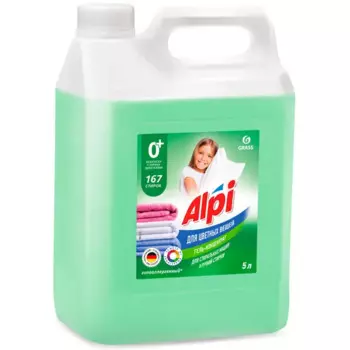 Гель-концентрат для цветных вещей Grass Alpi 5 л