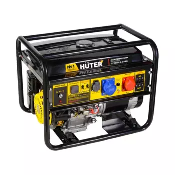 Генератор бензиновый Huter DY9500LX3PRO, 6.8-7.8 кВт