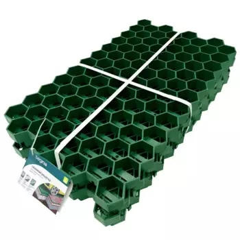 Газонная решетка Beginia пластик 70x40x3.2 см цвет зеленый 4 шт.