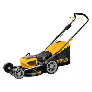 Газонокосилка аккумуляторная бесщеточная Denzel RLM450-36 36 В 45 см 2x4 Ач АКБ и ЗУ входит в комплект