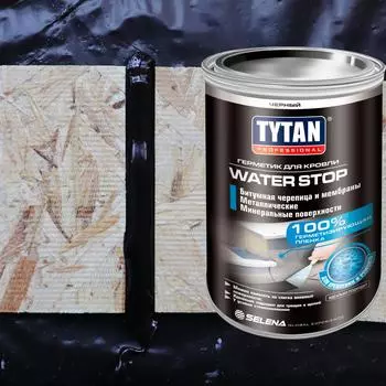 Герметик для кровли Tytan цвет чёрный 1 кг