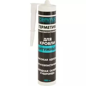 Герметик кровельный битумный Cemmix 300 мл