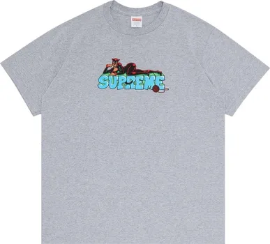 Футболка Supreme Catwoman Tee 'Heather Grey', серый