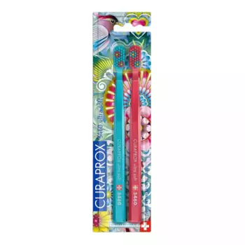 Набор ультрамягких зубных щеток Summer Ultra Soft, 2 шт