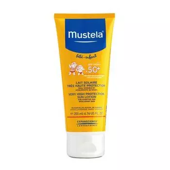 Mustela Sun - Солнцезащитное молочко SPF 50+ 200 мл