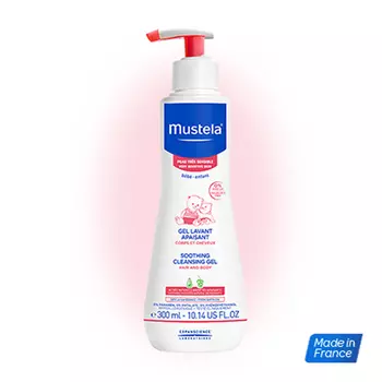 Mustela Very Sensitive Skin - Гель для купания успокаивающий 300 мл