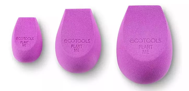 Набор биоразлагаемых спонжей для макияжа Bioblender Makeup Sponge Trio