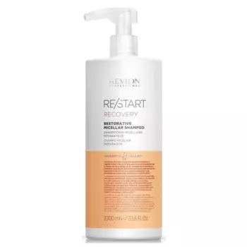 Мицеллярный шампунь для поврежденных волос Restorative Micellar Shampoo, 1000 мл