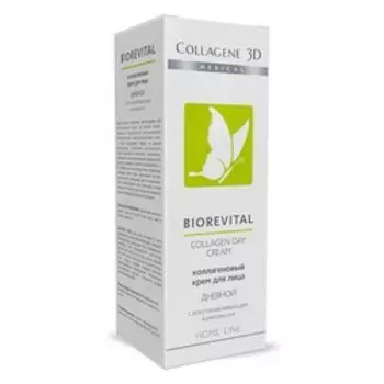 Medical Collagene 3D Biorevital - Дневной коллагеновый крем для лица с восстанавливающим комплексом 30 мл