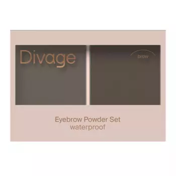 Набор теней для бровей Waterproof Brow Powder Set тон 01, 4 гр