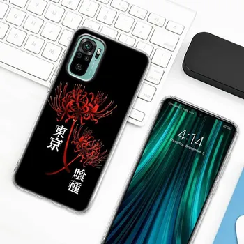 Чехол для телефона «Токийский вурдалак Канеки Кен» с аниме для Xiaomi Redmi Note 9s 8 11 9 10 Pro 10s 11s Note 9s 8Pro K40, чехлы с прозрачным чехлом Fundas Redmi Note 7