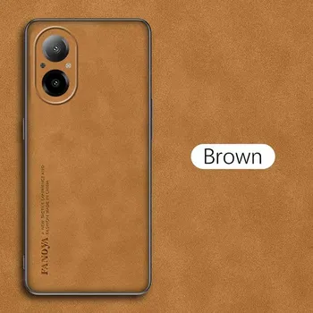 Матовый чехол для телефона из овчины и искусственной кожи для Realme 12 Lite 12 Plus 12 11 Pro Plus 11 4G 5G, силиконовый противоударный чехол-бампер Realme 12 Lite чёрный