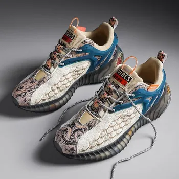 Мужская обувь Новые сетчатые кроссовки Flyknit Pop Shoes 39 чёрный