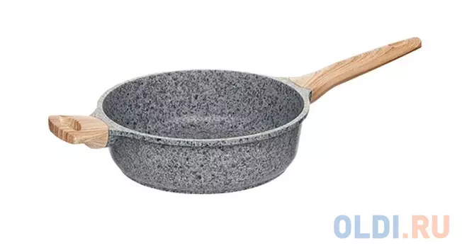 Сотейник Nadoba Mineralica 728428 24 см, серый