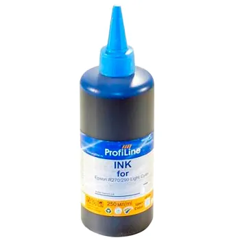 Чернила ProfiLine PL-INK-R270-LC 250мл, 250 мл, светло-голубой, совместимые для Epson Stylus R270/R290/T50/P50