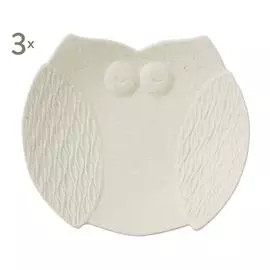 Набор из 3 блюдец «Stone forme moderne»