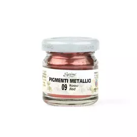 Пигмент Ferrario 25 мл металлик Красный