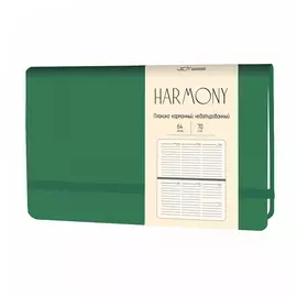 Планинг карманный недатированный "Harmony" Еловый иск. кожа, 64 л, 70 г