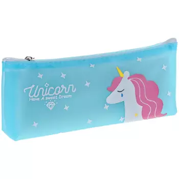 Пенал мягкий ArtSpace "Dream unicorn" 180*70*35 мм, мягкий силикон