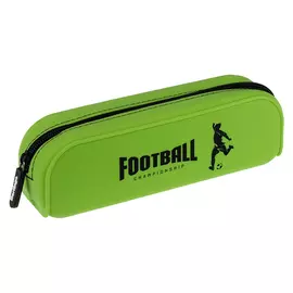 Пенал мягкий Berlingo "Football" 200*60*50 мм, силикон