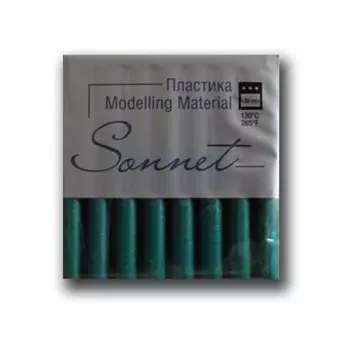 Пластика для запекания "Sonnet" 56 г с блестками