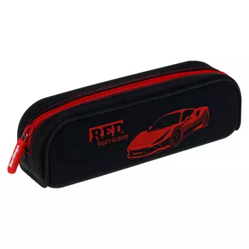 Пенал мягкий Berlingo "Red car" 200*60*50 мм, силикон