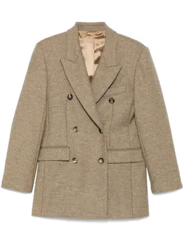 ISABEL MARANT пальто Isidora, нейтральный