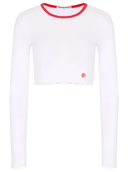 Лонгслив хлопковый ALEXANDER WANG