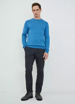 Брюки-чиносы Slim из твила, Серый