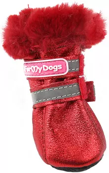 For My Dogs сапоги для собак зимние красные Fmd643-2019 R (1)