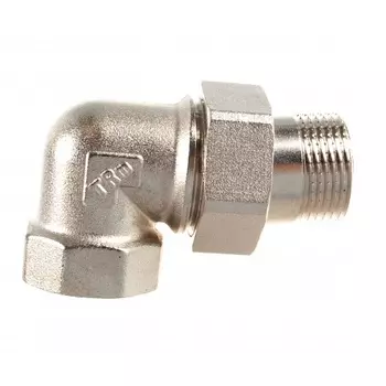 Американка никель 3/4" В-Н угловая