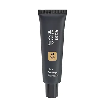 MAKE UP FACTORY Тональный крем с плотным покрытием Ultra Coverage Foundation