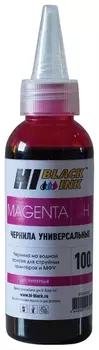 Чернила Hi-black для HP (Тип H) универсальные, пурпурные 0,1 л, водные, 15070103981u