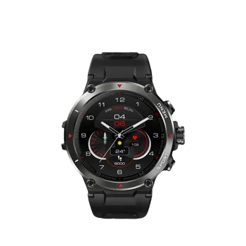 Смарт-часы Zeblaze Stratos 2, GPS, AMOLED дисплей, 24 часа мониторинга здоровья, 5 АТМ, длительный срок службы батареи, GPS-часы для мужчин