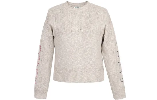 KENZO Женский трикотаж, цвет Beige/Gray