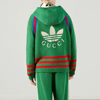 Мужской свитер Adidas Neo X, зеленый Gucci, зеленый
