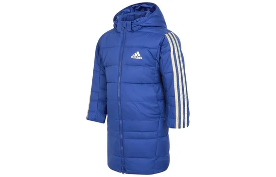 Пуховики/жилеты Adidas, синий