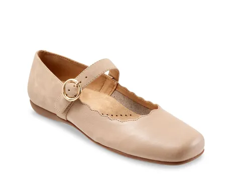 ТУфли Trotters Sugar Mary Jane на плоской подошве, бежевый